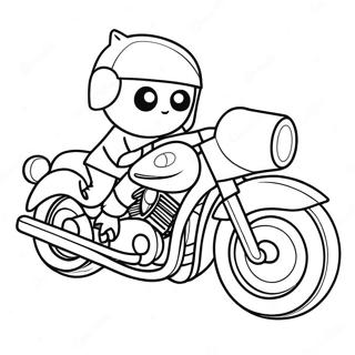 Motorsiklo Coloring Pages