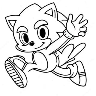 Sonic Exe Na Nagtatakbo Sa Tails Na Pahina Ng Kulay 23886-5207