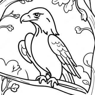 Bald Eagle Coloring Pages