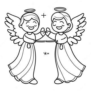 Pahina Ng Kulay Ng Mga Anghel Na Umaawit 25341 5530