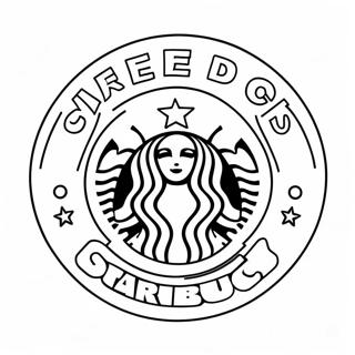 Pahina Ng Kulay Ng Starbucks Logo 25524-5566