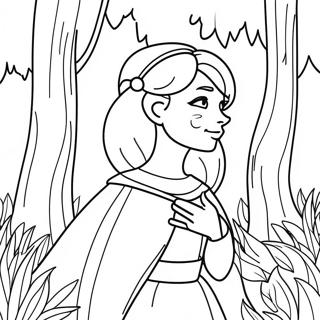 Anna Sa Mahikang Gubat Pahina Ng Kulay 27944-6090