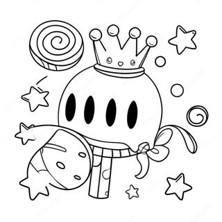 Pahina Ng Kulay Ng Hari Ng Candy 28676-6248