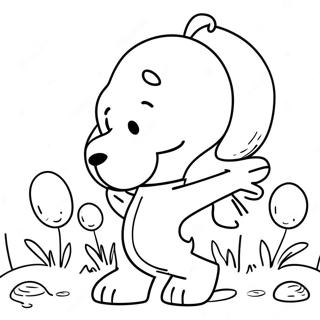 Pahina Ng Kulay Ng Snoopy At Woodstock 28766-6266