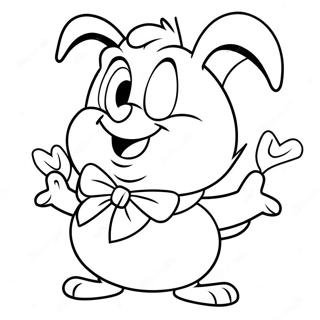 Pahina Ng Kulay Ng Porky Pig Na May Bowtie 29119 6342