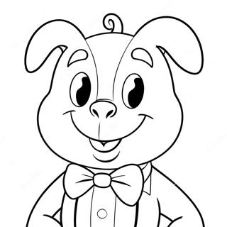 Pahina Ng Kulay Ng Porky Pig Na May Bowtie 29119 6343