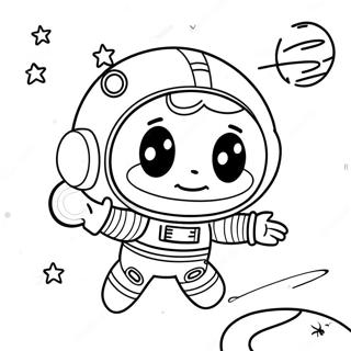 Astronaut Coloring Pages