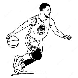 Pahina Ng Kulay Ng Dribbling Ng Bola Ni Steph Curry 32985-7199