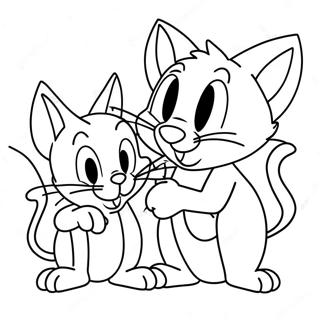 Tom At Jerry Masayang Pakikipagsapalaran Na Pahina Ng Kulay 33351 7288