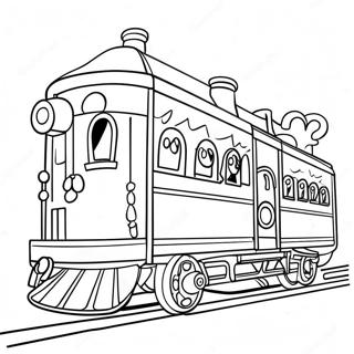 Kapana Panabik Na Kulay Ng Tren Ng Sirkus 33539 7327