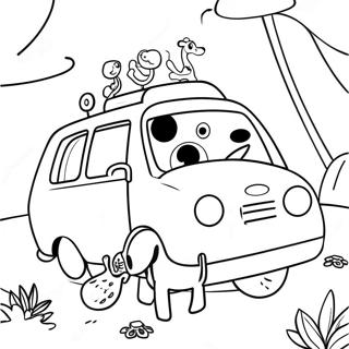 Pahina Ng Kulay Ng Pakikipagsapalaran Ng Blues Clues 34343 7502