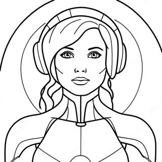 Cortana Halo Ai Na Pahina Ng Kulay 35684 7800