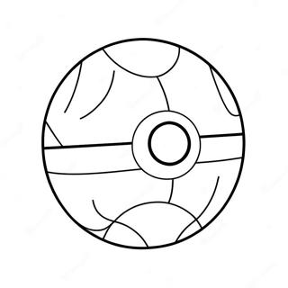 Pokeball Mga Pahina Ng Kulay