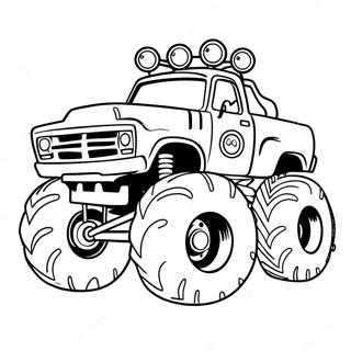 Blaze Ang Monster Truck Na Pahina Ng Kulay Ng Karera 37554-8196