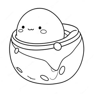 Gudetama Mga Pahina Ng Kulay