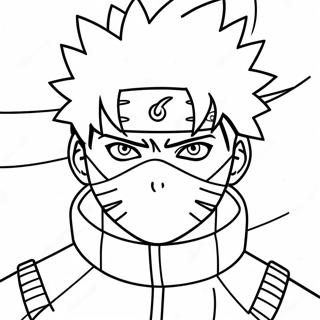 Kakashi Na May Sharingan Na Pahina Ng Kulay 46322-10135