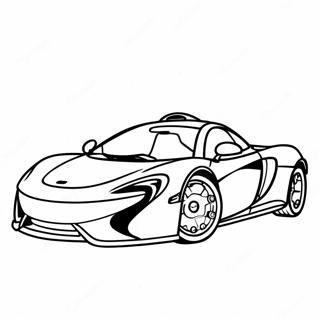 Kulay Na Pahina Ng Mclaren Sports Car 46615-10193