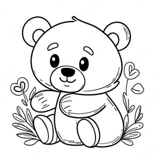 B Ay Para Sa Oso Pahina Ng Kulay Ng Alpabeto 48101-10516