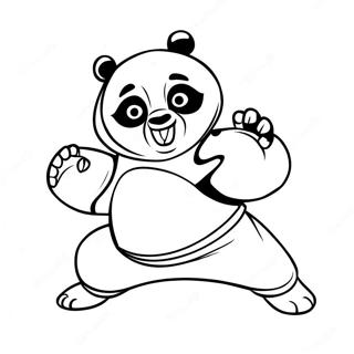 Pahina Ng Kulay Ni Kung Fu Panda Po Sa Aksyon 48974-10709