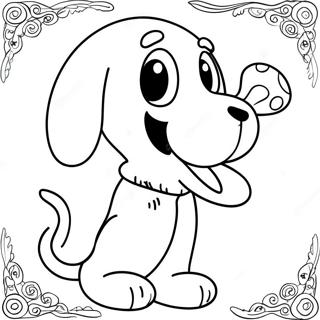 Pluto Na May Malaking Buto Na Pahina Ng Kulay 52755-11544