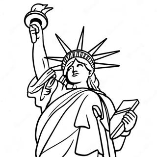 Pahina Ng Kulay Ng Statue Of Liberty 53468-11691