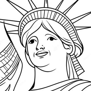 Pahina Ng Kulay Ng Statue Of Liberty 53468-11692