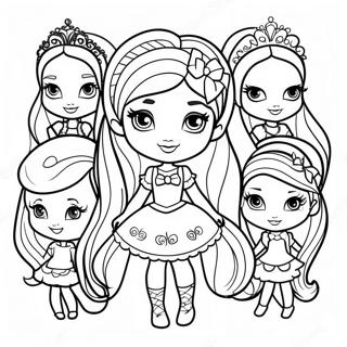 Mga Tauhan Ng Ever After High Na Pahina Ng Kulay 53922-11790