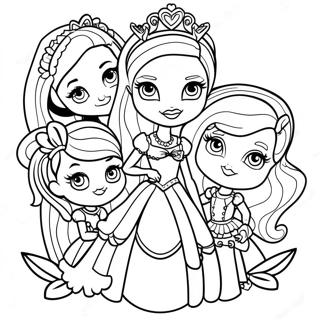 Mga Tauhan Ng Ever After High Na Pahina Ng Kulay 53922-11791