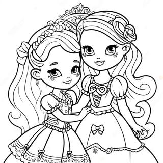 Mga Tauhan Ng Ever After High Na Pahina Ng Kulay 53922-11792