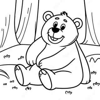 Si Baloo Ang Oso Na Nagpapahinga Na Pahina Ng Kulay 54628 11956