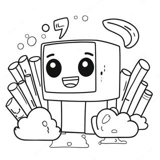 Alphablock E Na Pahina Ng Kulay 56914-12465