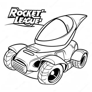 Rocket League Mga Pahina Ng Kulay