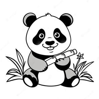 Panda Mga Pahina Ng Kulay