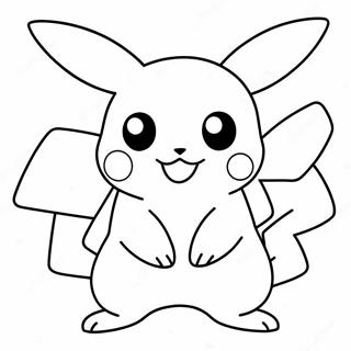 Mega Pikachu Na Pahina Ng Kulay 60232-13189