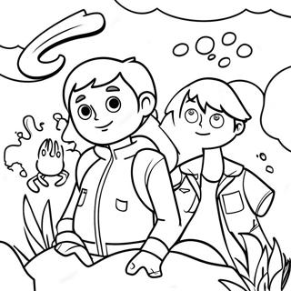 Kapana Panabik Na Pagsisiyasat Ng Wild Kratts Na Pahina Ng Kulay 60580 13283