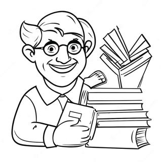 Nakaka Inspire Na Guro Na May Mga Libro Na Pahina Ng Kulay 62057 13673