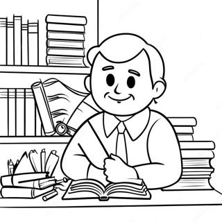 Nakaka Inspire Na Guro Na May Mga Libro Na Pahina Ng Kulay 62057 13675