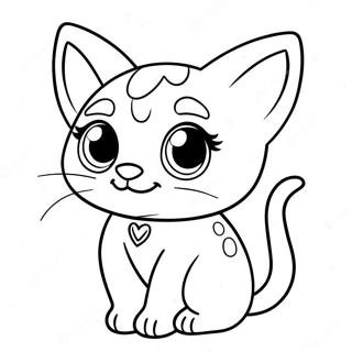 Kaakit Akit Na Littlest Pet Shop Na Kuting Pahina Ng Kulay 63890 14172