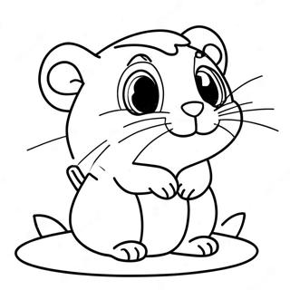 Makulay Na Littlest Pet Shop Na Hamster Pahina Ng Kulay 63891 14173