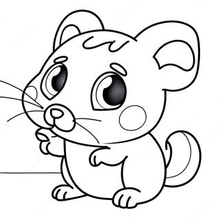 Makulay Na Littlest Pet Shop Na Hamster Pahina Ng Kulay 63891 14175