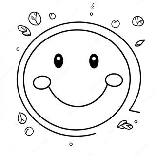 Masayang Mukha Ng Ngiti Pahina Ng Kulay 69482-15212