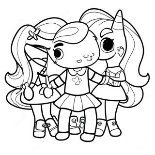 Pahina Ng Kulay Ng Equestria Girls 70137-15346