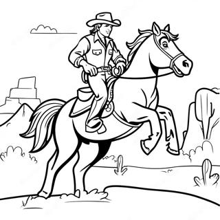 Bronco Coloring Pages