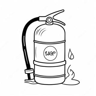 Makulay Na Fire Extinguisher Pahina Ng Kulay 73295-16862