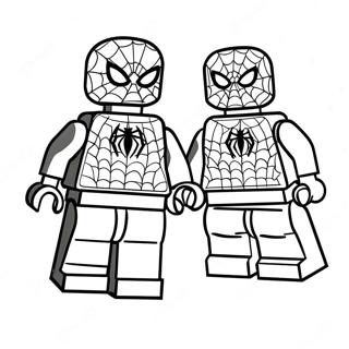 Pahina Ng Kulay Ng Lego Spiderman 73648-17128