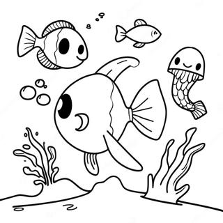 Pahina Ng Kulay Ng Pakikipagsapalaran Sa Ilalim Ng Tubig Sa Sulok Ni Gracie 73677-17160