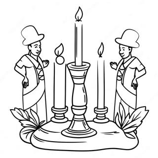 Pahina Ng Kulay Ng Kwanzaa 74622-17887