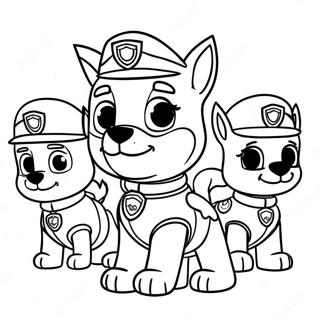 Pahina Ng Kulay Na Halloween Paw Patrol 75729-18748