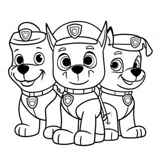 Pahina Ng Kulay Na Nakakatakot Na Halloween Paw Patrol 75730-18750