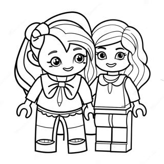 Lego Friends Pahina Ng Kulay 75857-18846